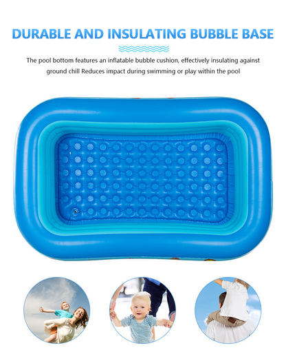 🏊 49% OFF NOW! 🎉 Children's Inflatable Pool – Sturdy PVC & easy setup – Perfect for backyard fun on hot days – safe and colourful for kids 🌞✨