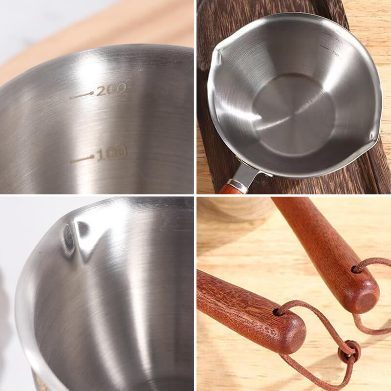 🍯Mini 304 Stainless Steel Pot – Perfect for Butter, Milk and Coffee!🍯