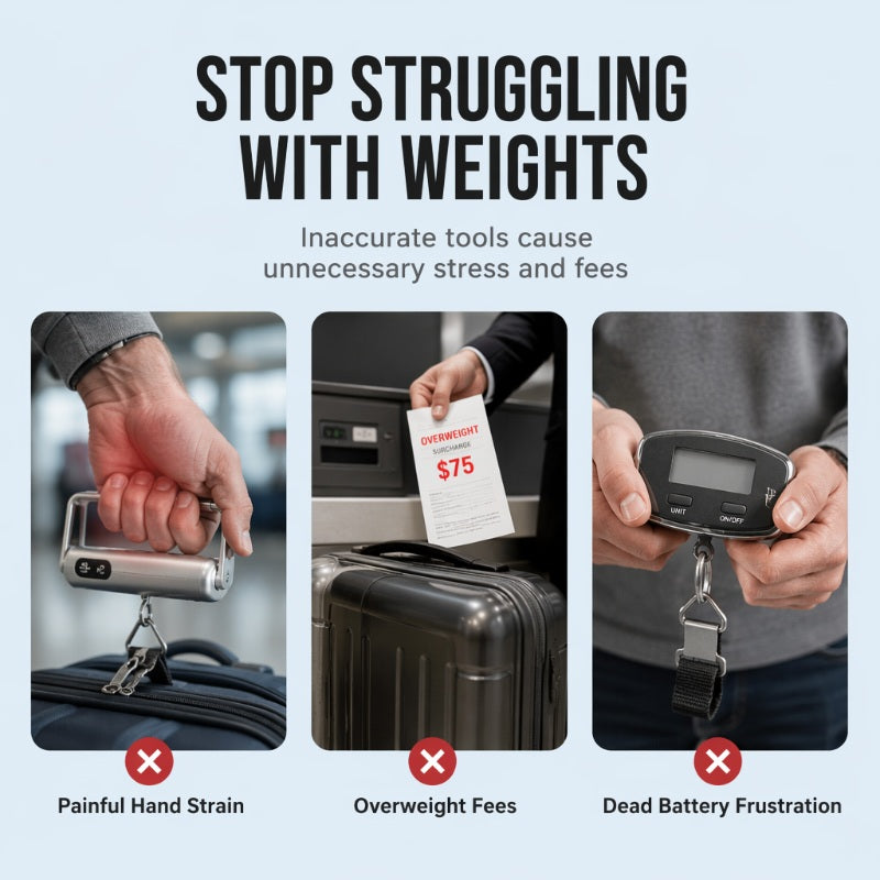 📢📢51% OFF !! ⏰Kolzp Digital Handheld Luggage Scale