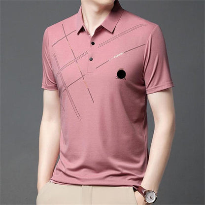 🎁Hot Sale 49% OFF⏳Men's Ice Silk Stretch Shirt