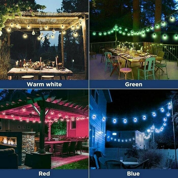 🎀Best Holiday Decorations🎀Waterproof Solar Powered LED Outdoor String Lights