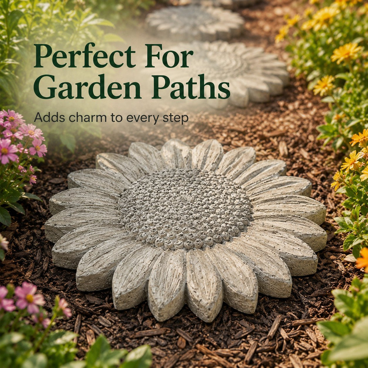 🌻 49% OFF NOW! 🎨 Reusable Garden Art Mold – Creative designs, durable & easy to use – Create unique garden decor with ease ✨
