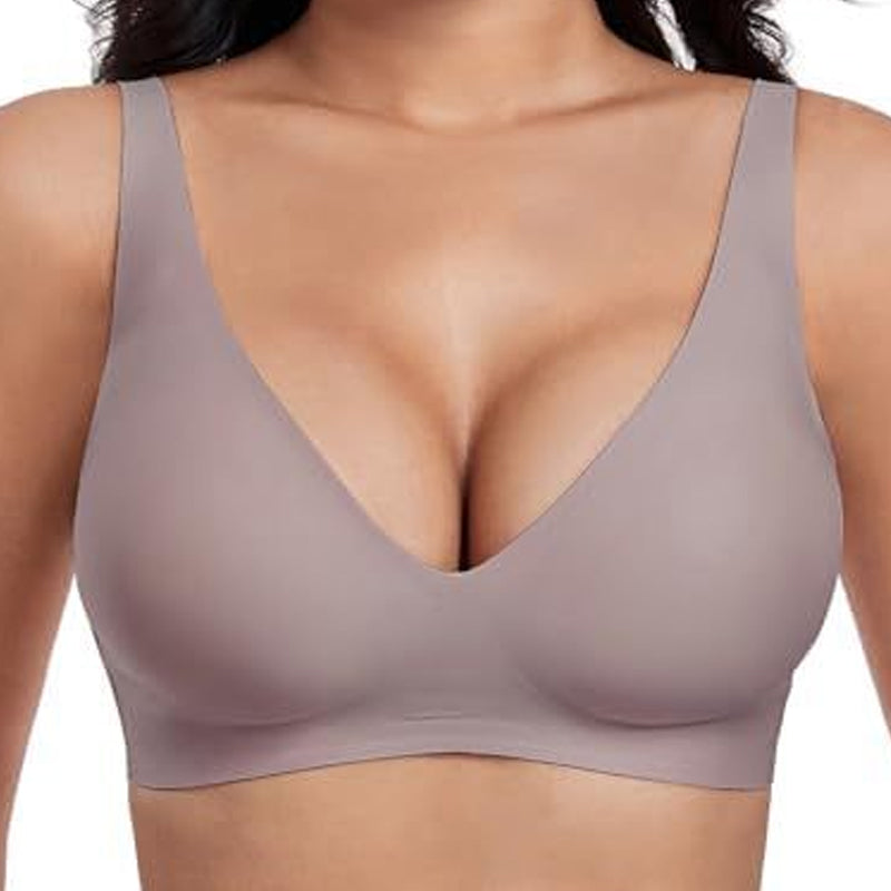 🏆LAST DAY SALE 49% OFF 🔥Super Firming Leopard Print Jelly Bra | Women Wirefree Bras 👍No More Sagging Breasts