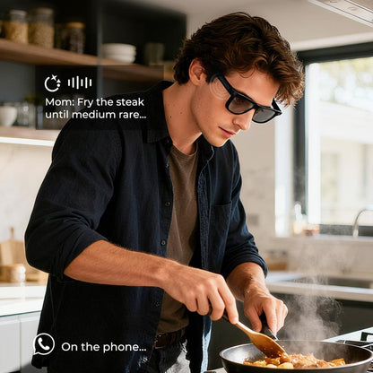 💎 49% OFF! 💎 AI Smart Glasses with ChatGPT – 8MP Camera, 4K Video, Real-Time Translation in 160+ Languages & HiFi Audio 🕶️🧠