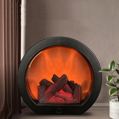 📢📢49% OFF !!!⏰Flameless LED Fireplace Decorative Lantern Lamp🔥