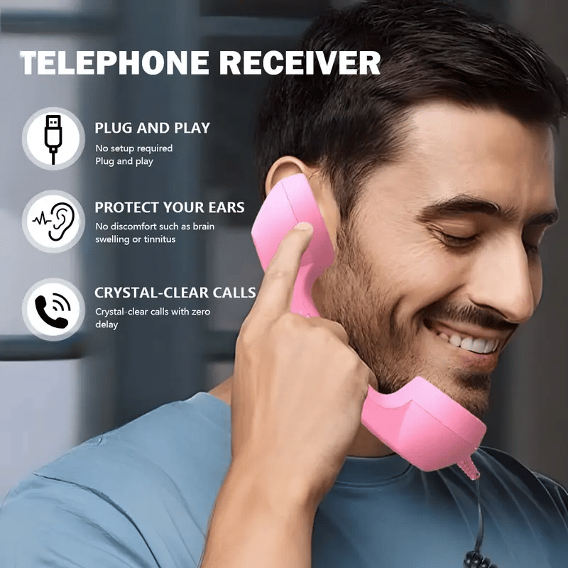 📞 Save 49%! 🤣 Retro Telephone Handset – Unique gift for special occasions ✨