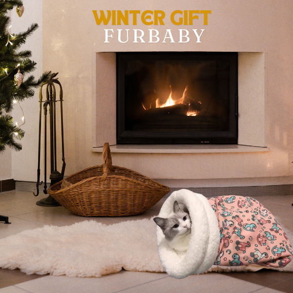 🐾 LIMITED-TIME 49% OFF! 🛌 Cozy Pet Nest for Cats and Dogs – Semi-enclosed, Ultra-soft, Washable ✨