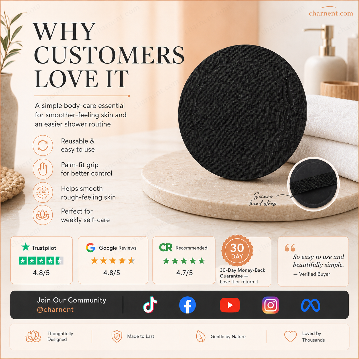 🥳2026 HOT SALE🥳💞50K+ SOLD!🌸🧖‍♀️ 49% OFF! Scrub Bath Pads – Gently exfoliate, unclog pores, reveal brighter skin. Durable rubber, easy to rinse. A little scrub goes a long way! ✨🛀