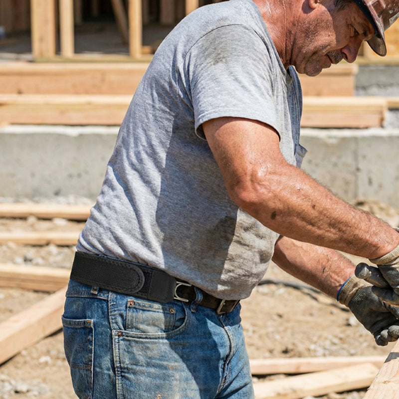 👖Last Day Special Price £8.99!!👍✨ No-Buckle Elastic Belt for Men & Women – Adjustable, Stretchable & Invisible Fit