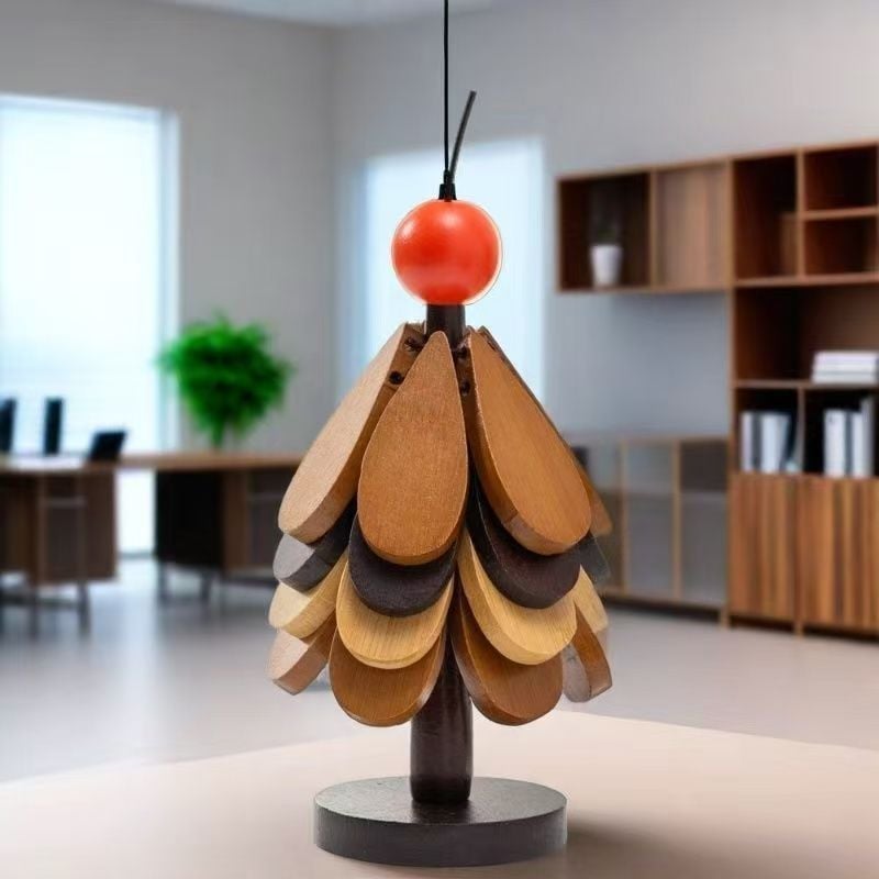 🎄 LIMITED‑TIME 49% OFF! 🔥 Natural Wooden Tree Trivets for Hot Dishes – Festive, Foldable, Durable ✨