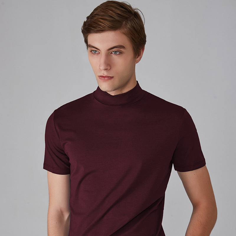 🔈🔈2026 Hot Sale - 49% OFF🎁High Neck Slim Fit T-shirt for Men