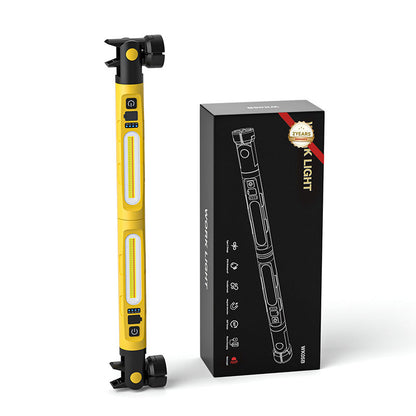 📢📢40% OFF !! ⏰3000LM LED Work Light – Magnetic + hook, 5200mAh battery, 360° rotation. Type‑C fast charge. Bright as day anywhere! 🔋✨