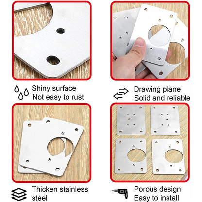 🛠️ BUY 1 GET 1 FREE ! 🔥 Hinge Repair Kit – All-in-One Tool, Easy Fix & Durable Solution 🏠