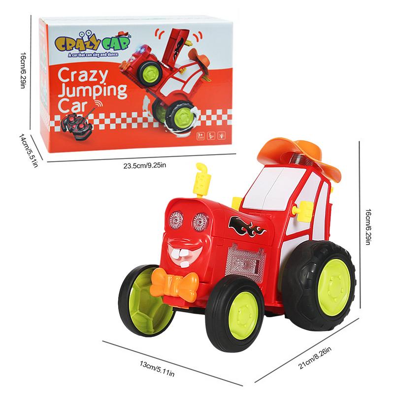 ⏳🔥LIMITED-TIME 49% OFF! ⏰It Jumps, It Flips, Kids Love It – Crazy Jumping Car Toy