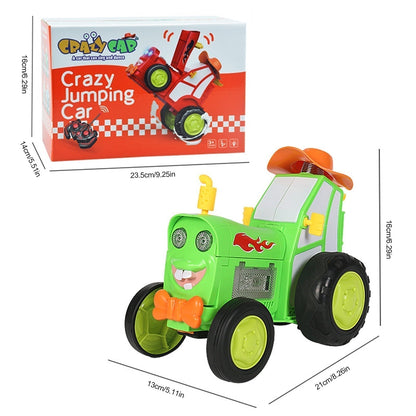 ⏳🔥LIMITED-TIME 49% OFF! ⏰It Jumps, It Flips, Kids Love It – Crazy Jumping Car Toy