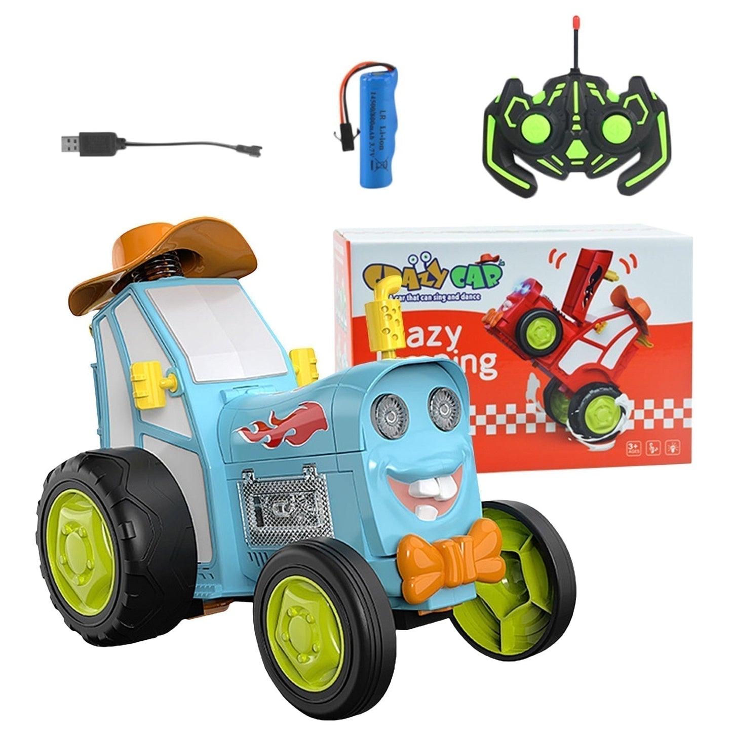 ⏳🔥LIMITED-TIME 49% OFF! ⏰It Jumps, It Flips, Kids Love It – Crazy Jumping Car Toy