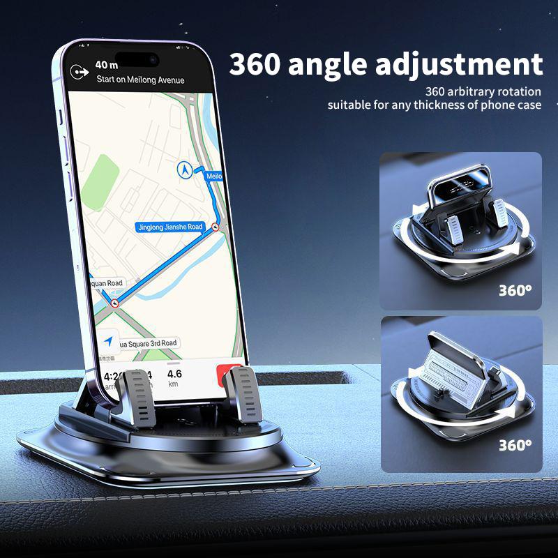 🚗 LIMITED TIME OFFER 49% OFF! 📱 Car Phone Holder with Non-Slip Suction Cup – 360° Rotatable & Fast Charging 🔋
