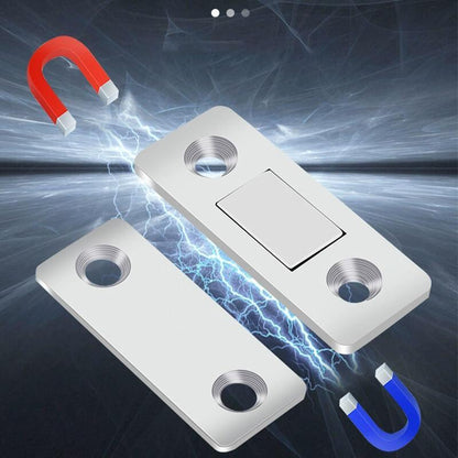 🚪🧲 LIMITED-TIME 49% OFF! 6-Piece Ultra-Thin Magnetic Door Catch Set – No-Drill Installation, Strong Hold & Stainless Steel Design 🏠