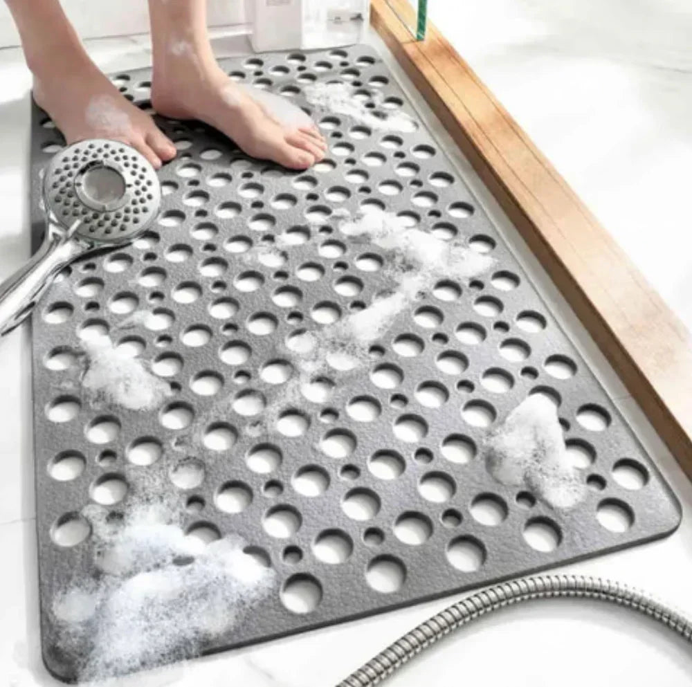 🛁 LAST DAY SALE: 49% OFF ⚡ 50K+ SOLD 🚿 Premium Anti-Slip Shower Mat with Strong Suction Cups🧼