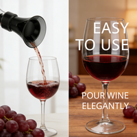 📢📢49% OFF !! ⏰ 2-in-1 Wine Saver – Vacuum Pump & Sealer, Preserves Freshness & Aroma ✨