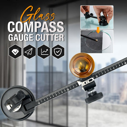 🔥49% OFF Christmas Sale🔥Glass Compass Gauge Cutter