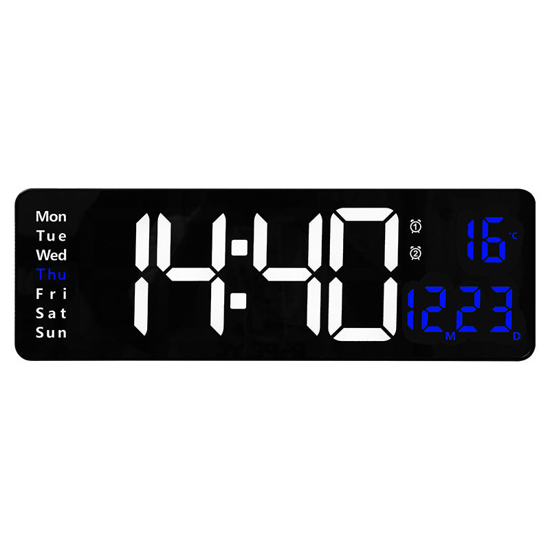 📢📢48% OFF !! ⏰16" Large Digital Clock with Temperature, Date, Auto DST, Night Light, Auto Brightness Dimmer