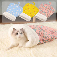 🐾 LIMITED-TIME 49% OFF! 🛌 Cozy Pet Nest for Cats and Dogs – Semi-enclosed, Ultra-soft, Washable ✨