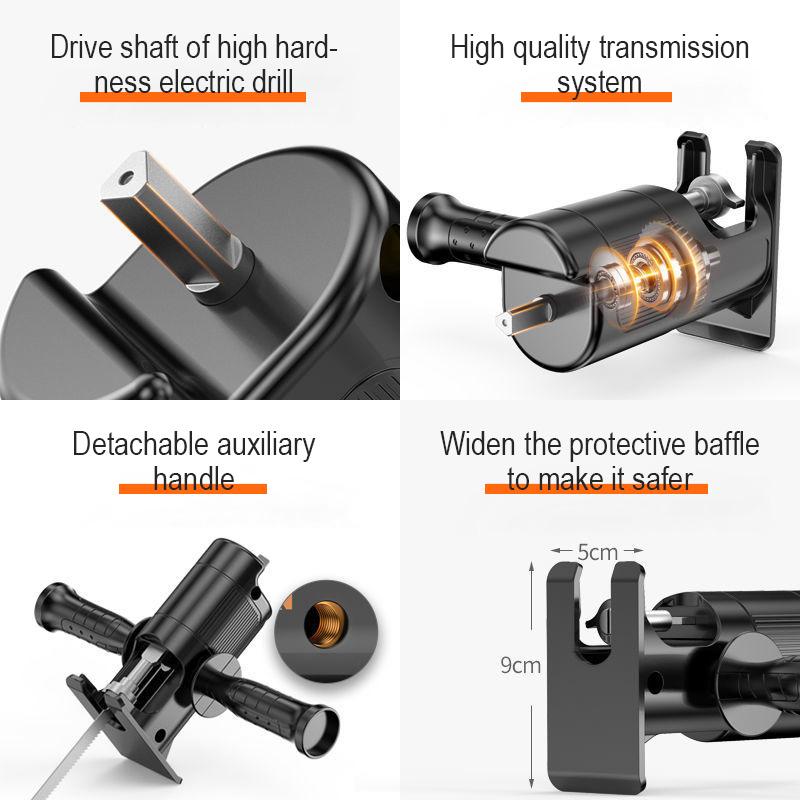 49% OFF🔥Multifunction Reciprocating Saw Adapter Set