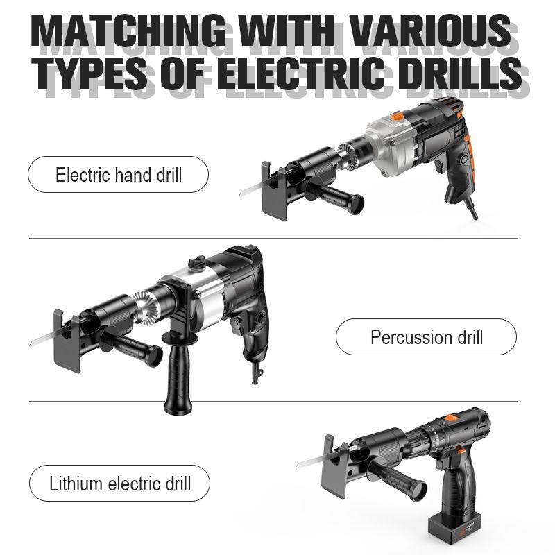49% OFF🔥Multifunction Reciprocating Saw Adapter Set