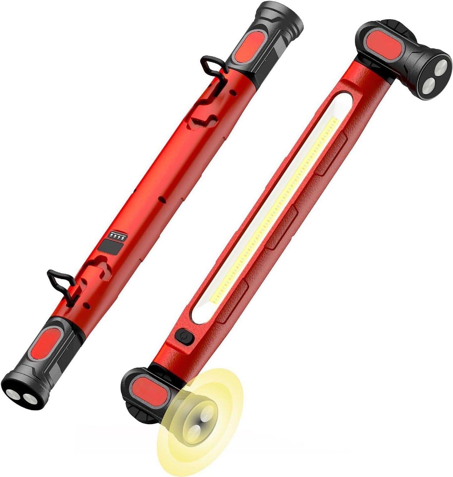 📢📢49% OFF !! ⏰3000LM LED Work Light – Magnetic + hook, 5200mAh battery, 360° rotation. Type‑C fast charge. Bright as day anywhere! 🔋✨