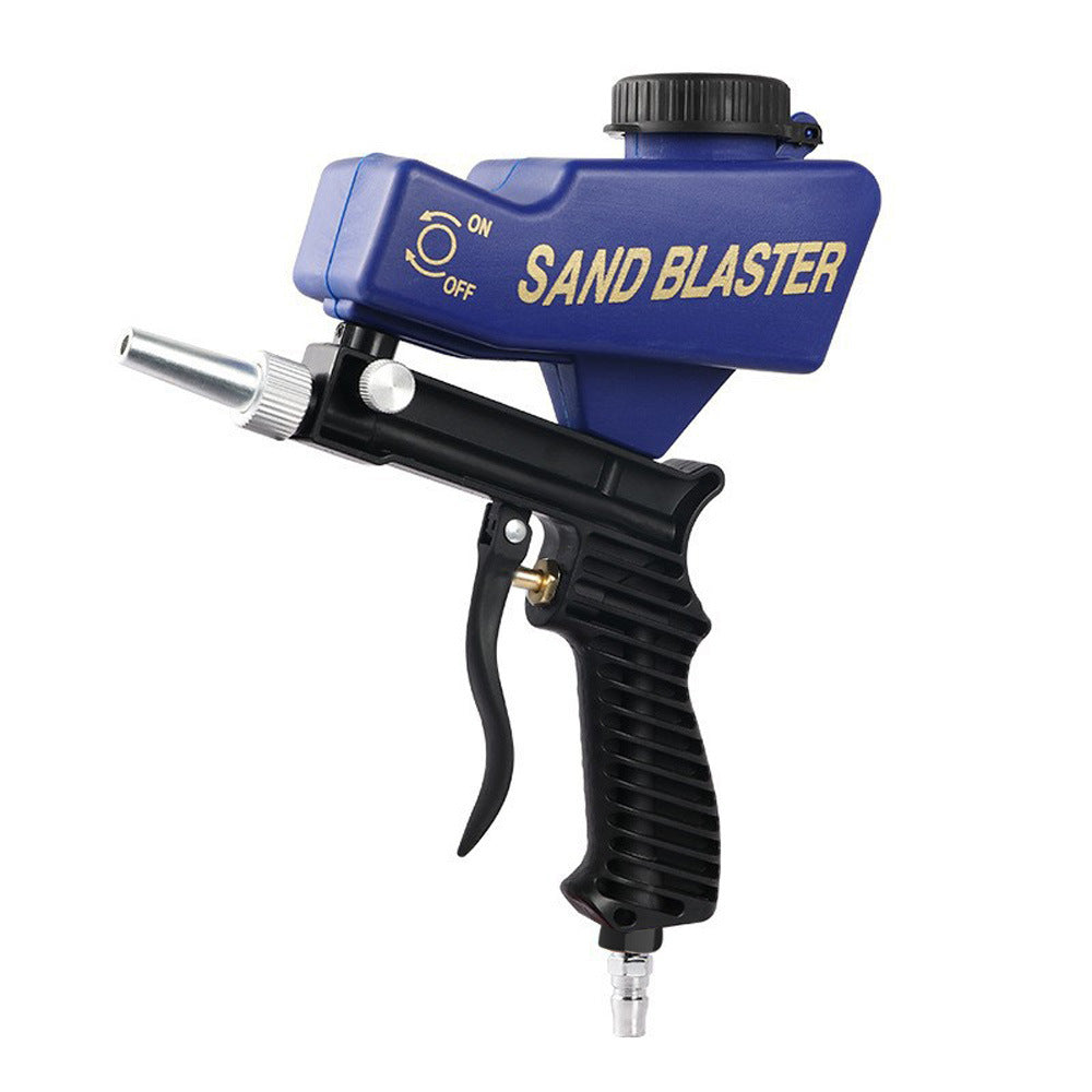 🚀 Portable Pneumatic Sand Blaster Gun – Rust Removal, Polishing & Detailing Tool