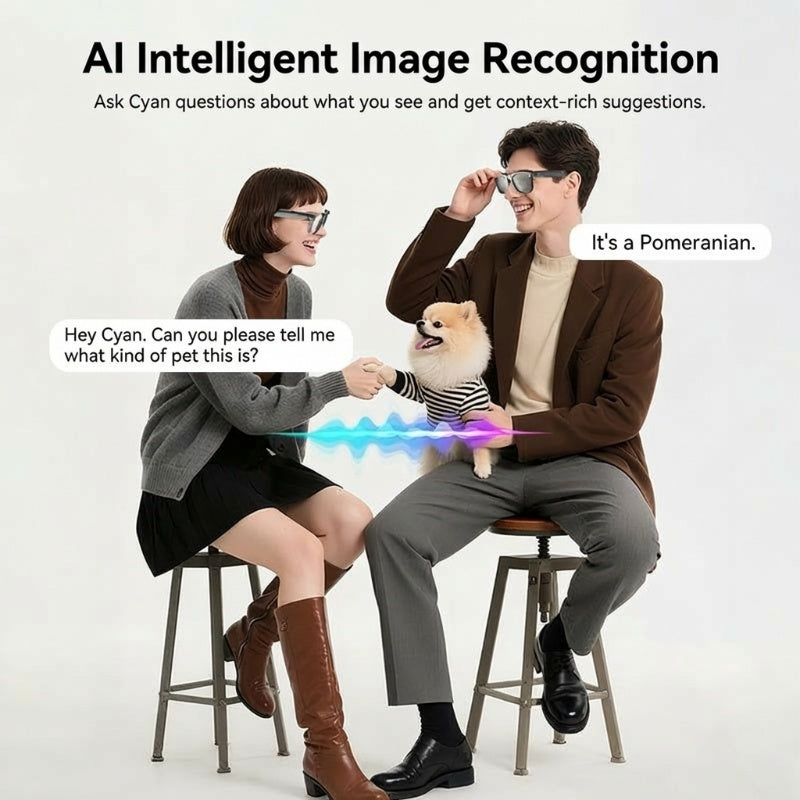 💎 49% OFF! 💎 AI Smart Glasses with ChatGPT – 8MP Camera, 4K Video, Real-Time Translation in 160+ Languages & HiFi Audio 🕶️🧠
