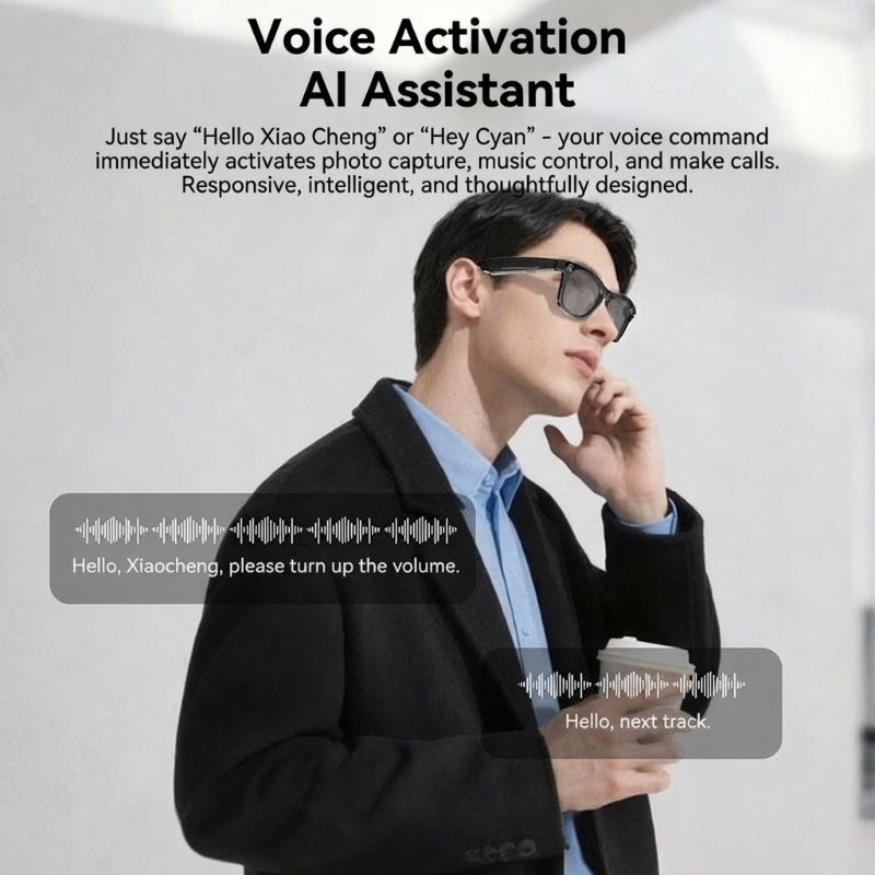 💎 49% OFF! 💎 AI Smart Glasses with ChatGPT – 8MP Camera, 4K Video, Real-Time Translation in 160+ Languages & HiFi Audio 🕶️🧠