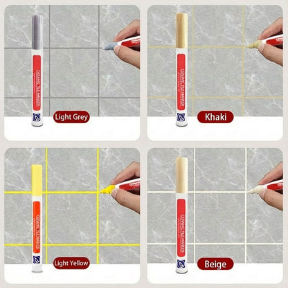 🎉LAST DAY SALE ONLY ￡7.99!!🖌️ Anti-Mould & Waterproof Joint Pen for Ceramic Tiles! 🧱