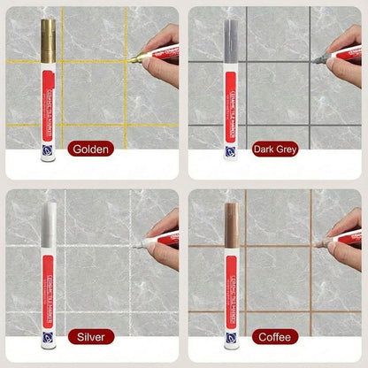 🎉LAST DAY SALE ONLY ￡7.99!!🖌️ Anti-Mould & Waterproof Joint Pen for Ceramic Tiles! 🧱