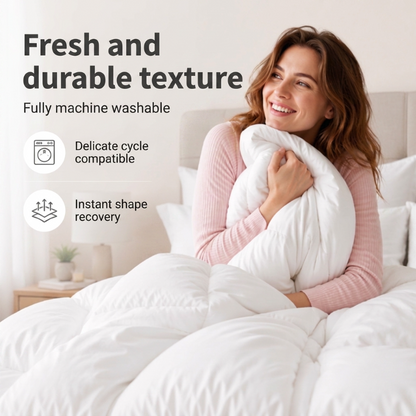 🏆LAST DAY 49% OFF🛏️Ultra Soft Luxury Hotel Style Comforter