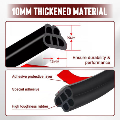 📣Limited-time offer!🚗Car Noise Reduction Dust-proof Rubber Seal Strip💨