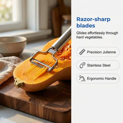 🔥HOT SALE🍴Multi Stainless Steel Peeler Slicer✨
