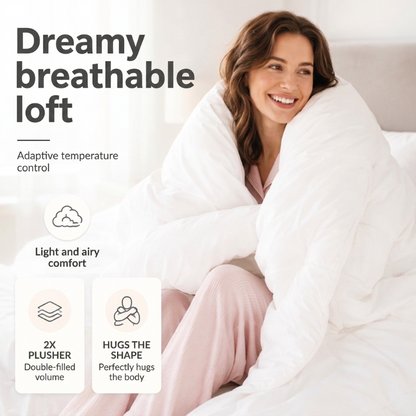 🏆LAST DAY 49% OFF🛏️Ultra Soft Luxury Hotel Style Comforter