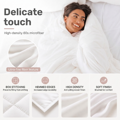 🏆LAST DAY 49% OFF🛏️Ultra Soft Luxury Hotel Style Comforter