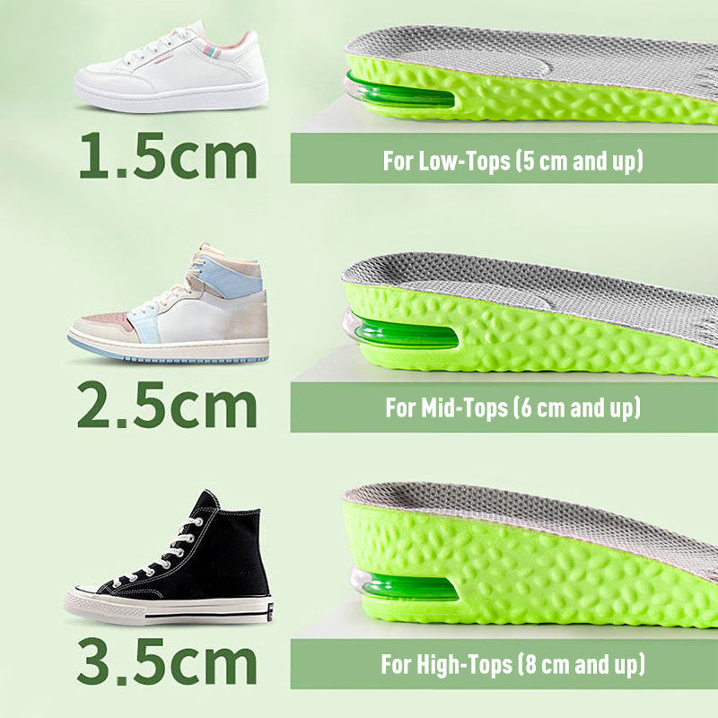 🌟Hot Sale!👟Comfortable Insoles with Air Cushion and Height-Increasing Effect👟