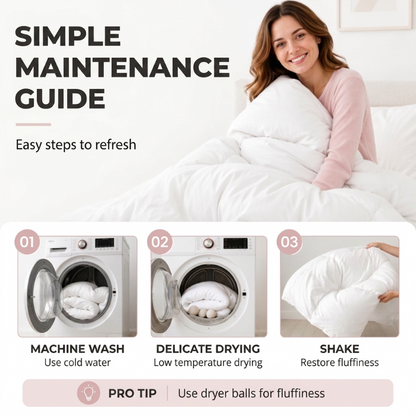 🏆LAST DAY 49% OFF🛏️Ultra Soft Luxury Hotel Style Comforter