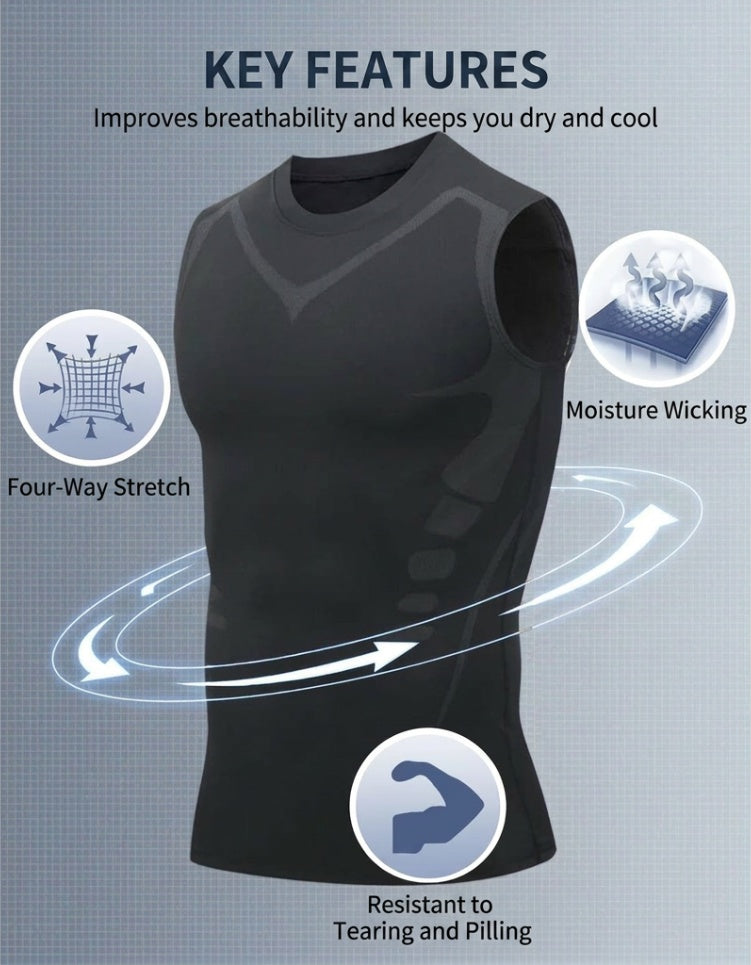 Hot sale 49% off🔥2026 New Version Ionic Shaping Sleeveless Shirt