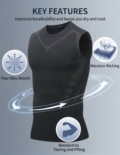 Hot sale 49% off🔥2026 New Version Ionic Shaping Sleeveless Shirt