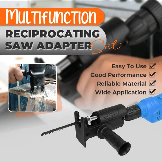 49% OFF🔥Multifunction Reciprocating Saw Adapter Set
