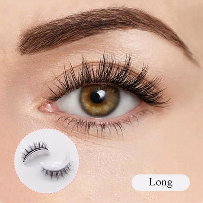 🏆 Last Day Special Price £9.99 ! 🔥 Buy One Get One Free 🎁  💐Waterproof & Reusable Self-Adhesive Eyelashes