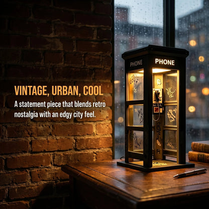 📞49% OFF NOW✨Vintage Phone Booth Ambient Lamp