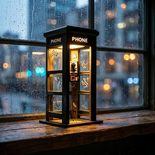📞49% OFF NOW✨Vintage Phone Booth Ambient Lamp