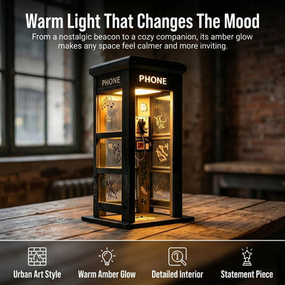 📞49% OFF NOW✨Vintage Phone Booth Ambient Lamp