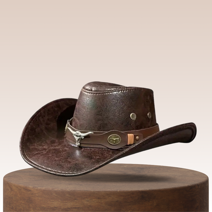 🤠☀️ Breathable Sunshade Cowboy Hat – Wide Brim, Lightweight & Stylish Rivet Details – Perfect for Camping, Fishing & Hiking 🏕️
